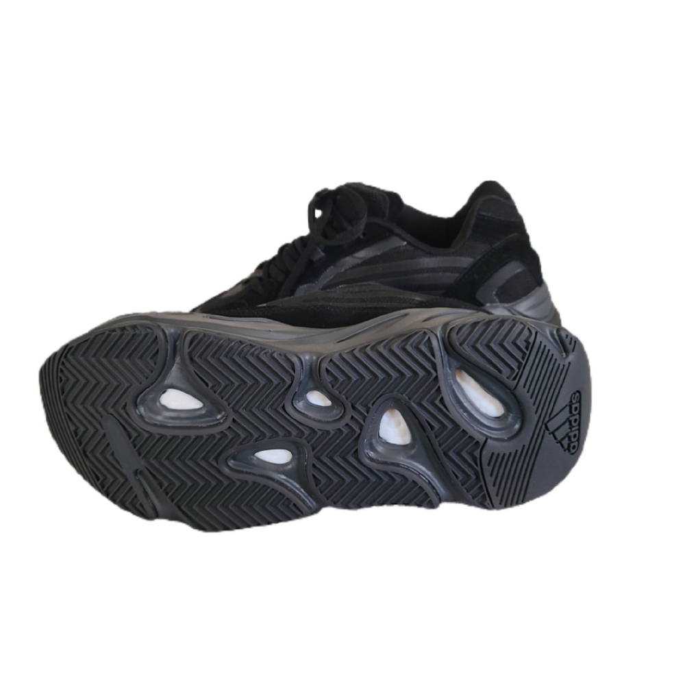 ADIDAS YEEZY ORTHOLITE APE 07/20 BLACK SNEAKERS - Picture 7 of 9